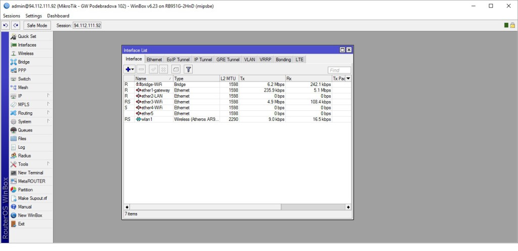 interfaces